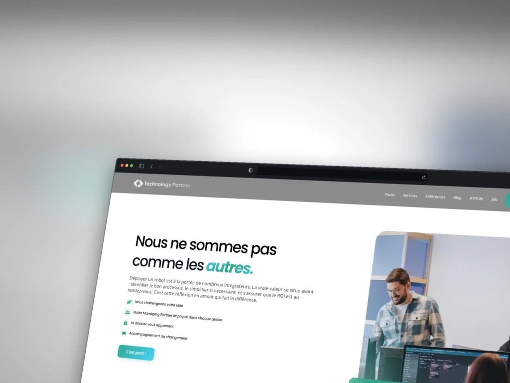Site web de Technology Partner